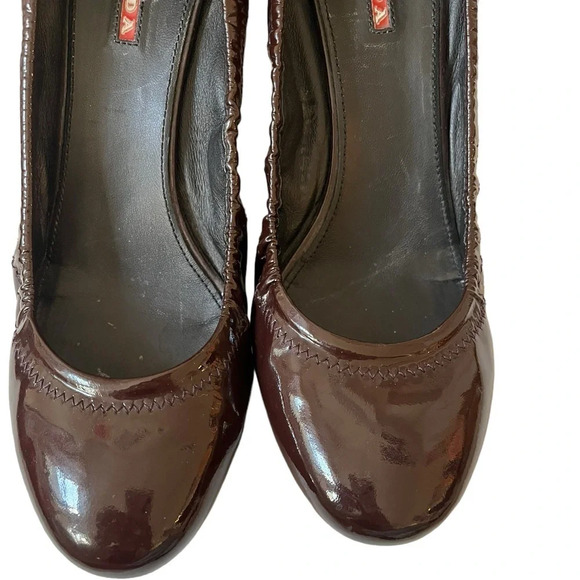 Prada Sport Venice Soft Heels size 38.5 / 8.5 - Picture 5 of 8